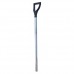 Черенок для зимней лопаты алюминиевый 32мм 1,15м с V-обр. ручкой